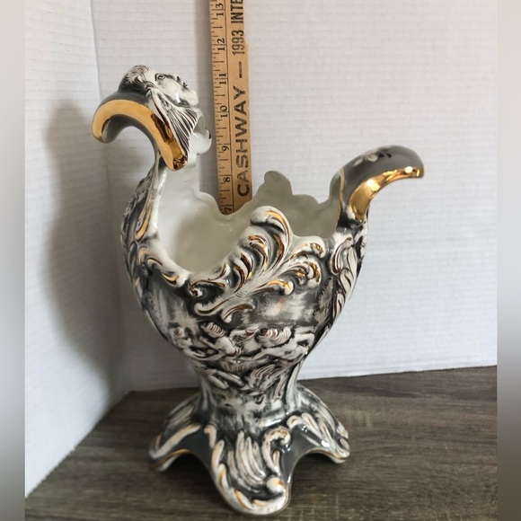 Vtg ELPA Alcobaca Cherub Vase - Picture 11 of 14